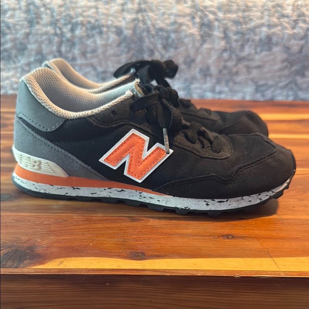 New Balance Boys Black and Orange Sneakers - Bengals
